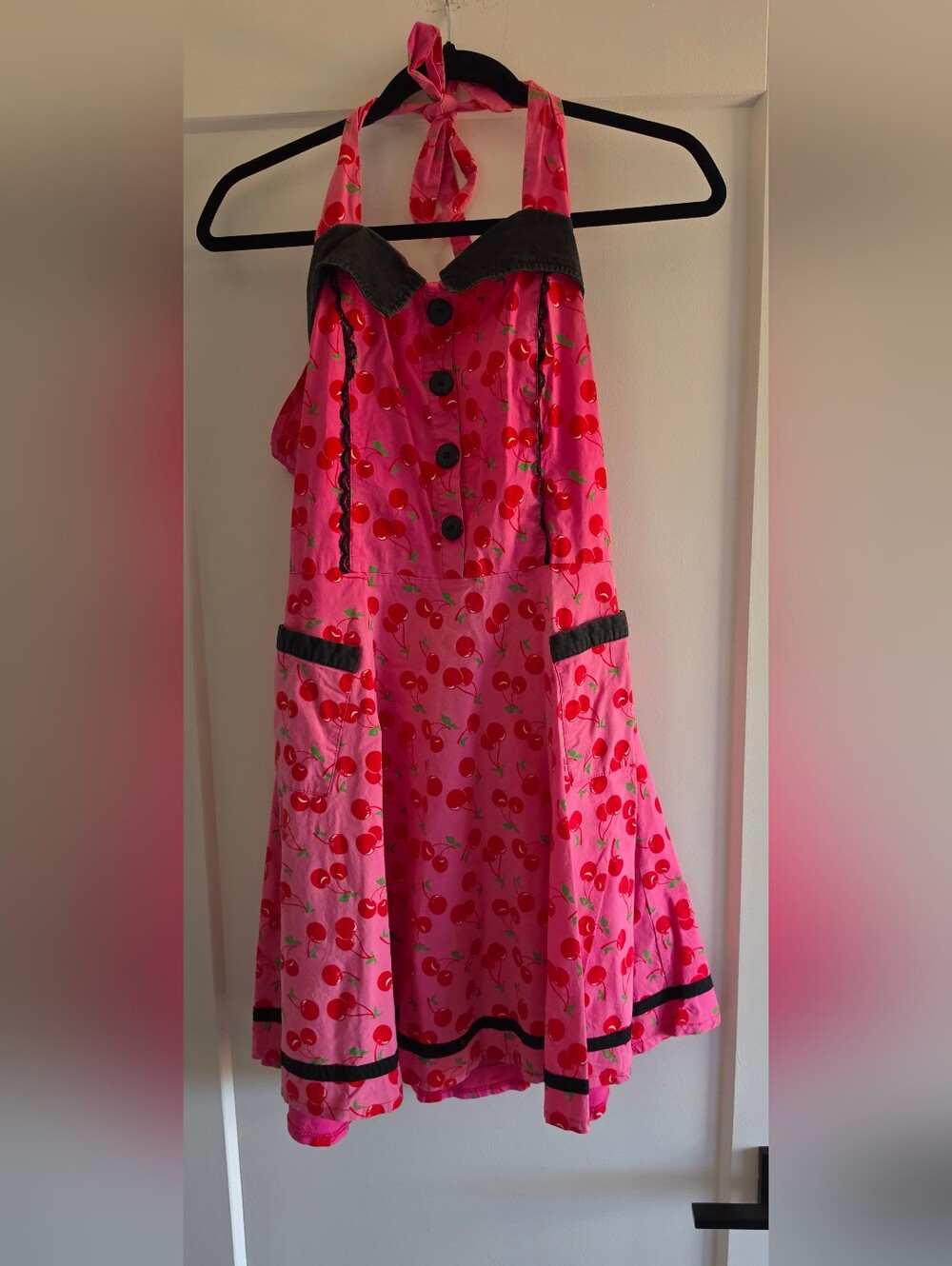 Sourpuss Pink Cherry Dress